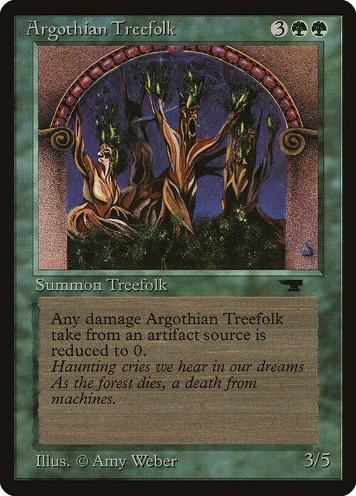 Argothian Treefolk Card Front