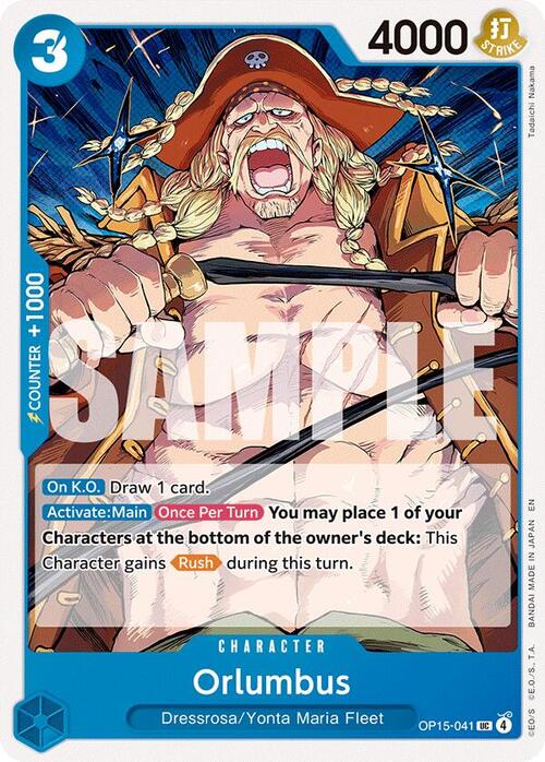 Orlumbus Card Front