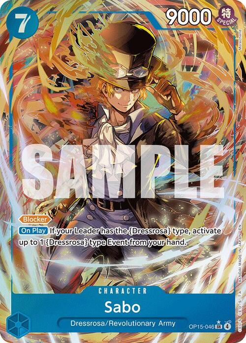 Sabo Card Front