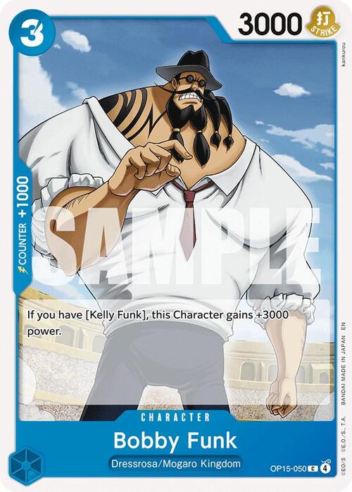Bobby Funk Card Front