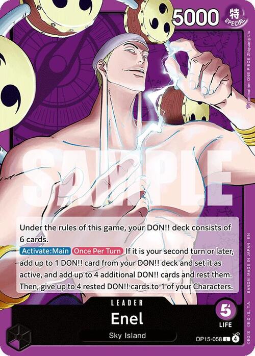 Enel Card Front