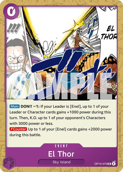 El Thor Card Front