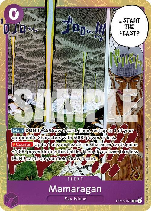 Mamaragan Card Front