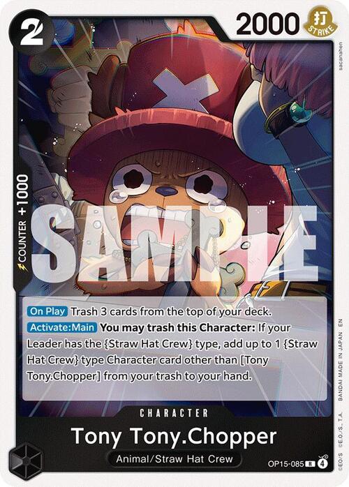 Tony Tony.Chopper Card Front