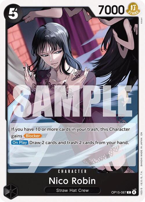 Nico Robin Card Front