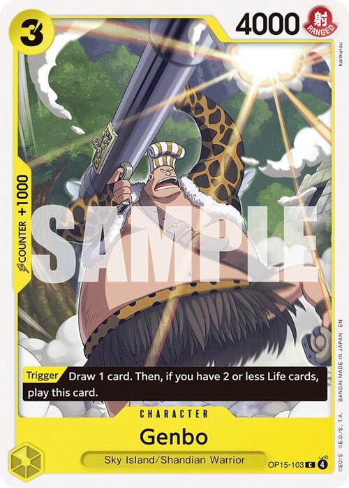 Genbo Card Front