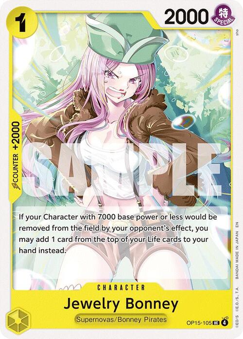 Jewelry Bonney Card Front