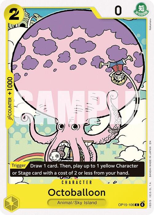 Octoballoon Card Front