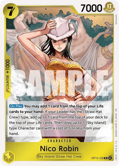 Nico Robin Card Front