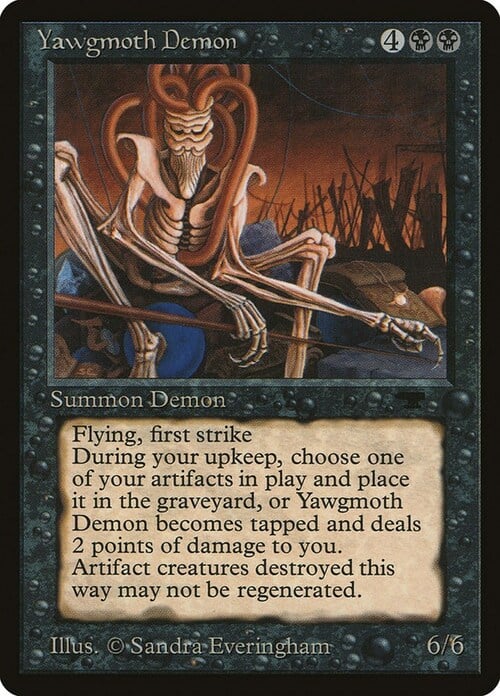 Demone di Yawgmoth Card Front