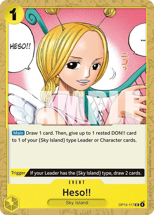 Heso!! Card Front