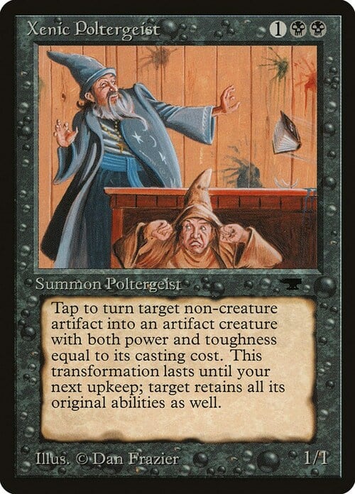 Poltergeist di Xenic Card Front