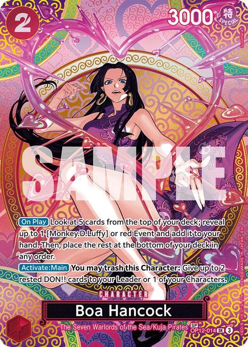 Boa Hancock Card Front