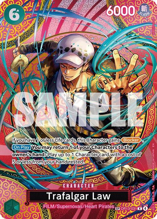 Trafalgar Law Card Front