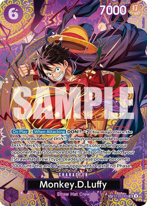Monkey.D.Luffy Card Front