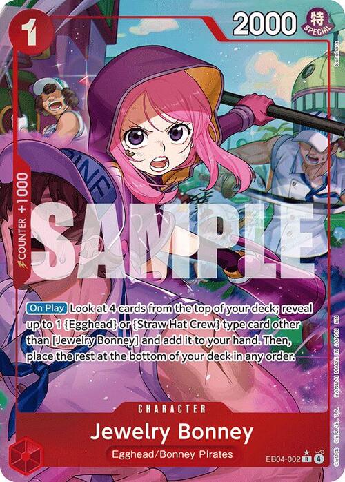 Jewelry Bonney Card Front