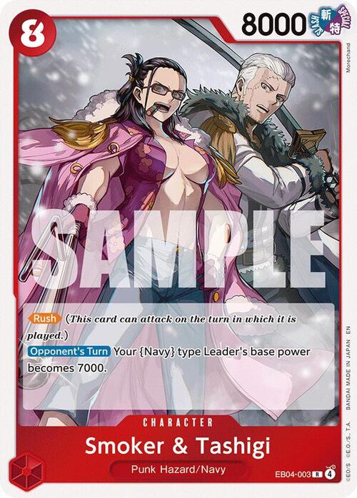 Smoker & Tashigi Card Front