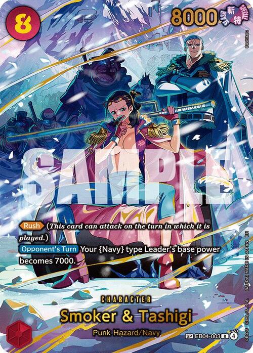 Smoker & Tashigi Card Front