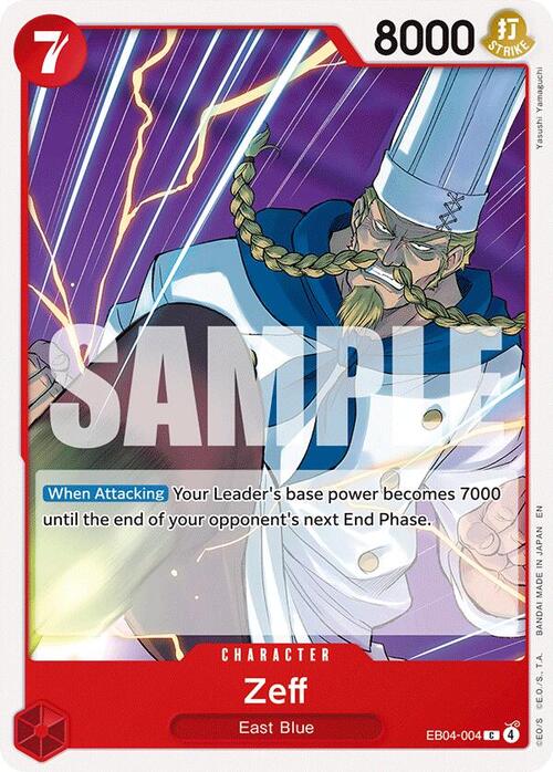 Zeff Card Front