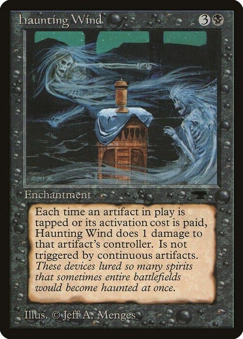 Haunting Wind Card Front