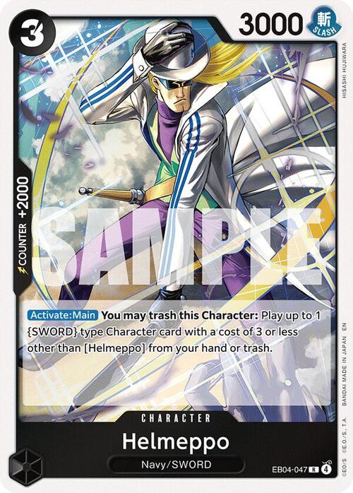 Helmeppo Card Front