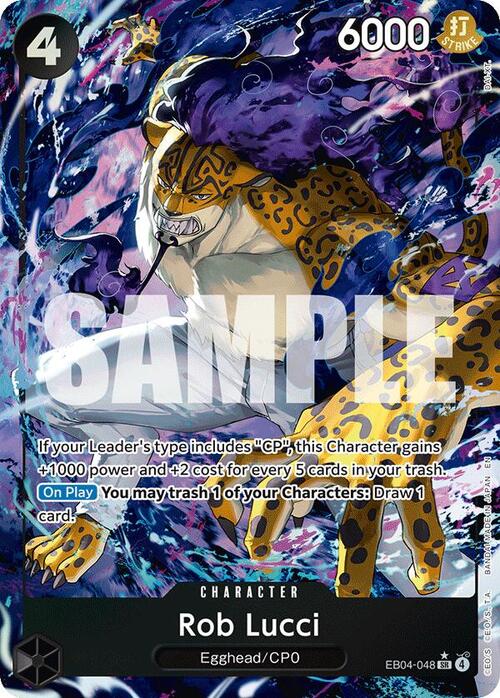 Rob Lucci Card Front