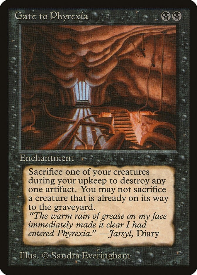 ヨウセコ☆送料込☆ mtg gate to phyrexia ATQ Gate to Phyrexia Antiquities | Magic | CardTrader