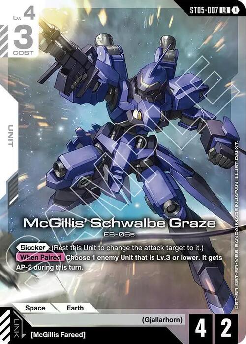 McGillis' Schwalbe Graze Card Front