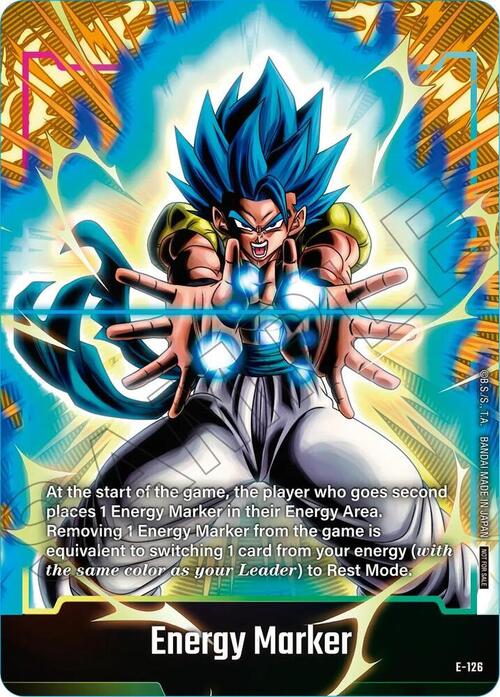 "Gogeta" Energy Marker Card Front