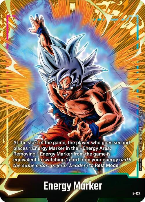 "Son Goku" Energy Marker Card Front