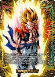 "Gogeta" Energy Marker · E-129 | Gold E-129g