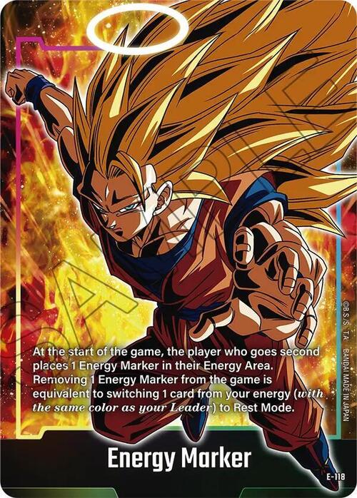 Energy Marker "Sparking Zero" Card Front