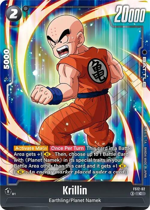 Krillin Card Front