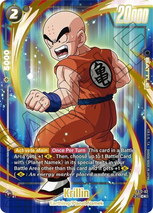 Krillin Card Front
