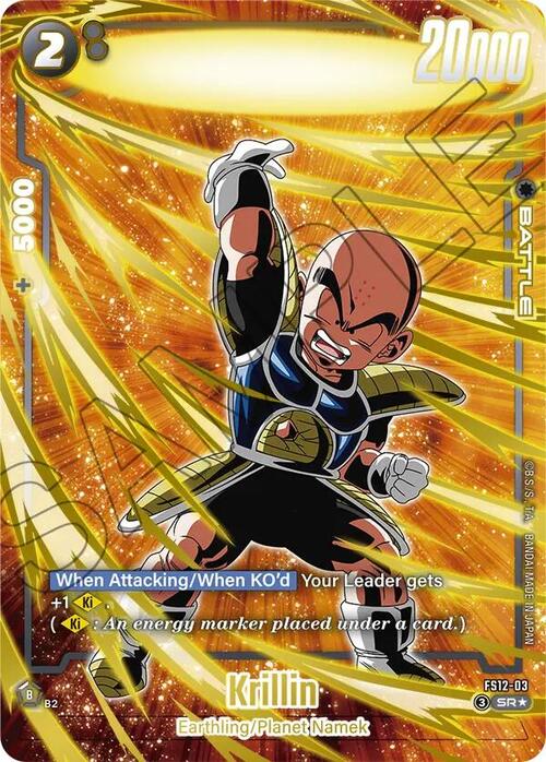 Krillin Card Front