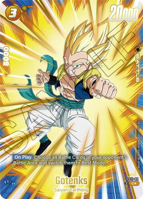 Gotenks Card Front