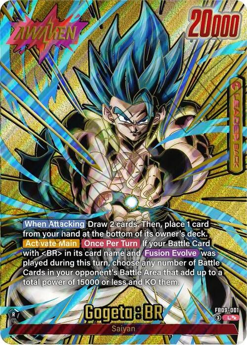 Gogeta : BR Card Front