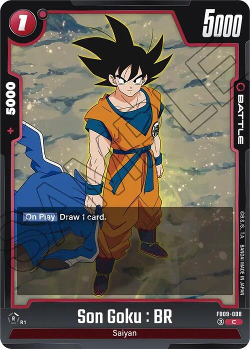 Son Goku : BR Card Front