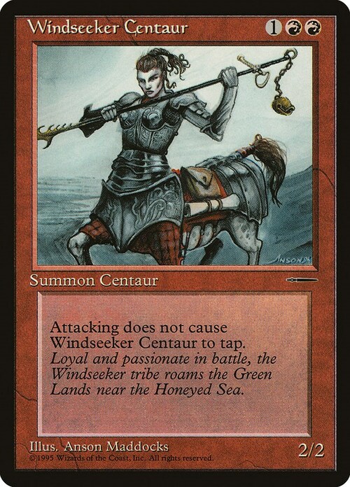 Windseeker Centaur Card Front