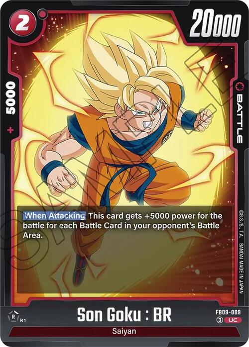 Son Goku : BR Card Front