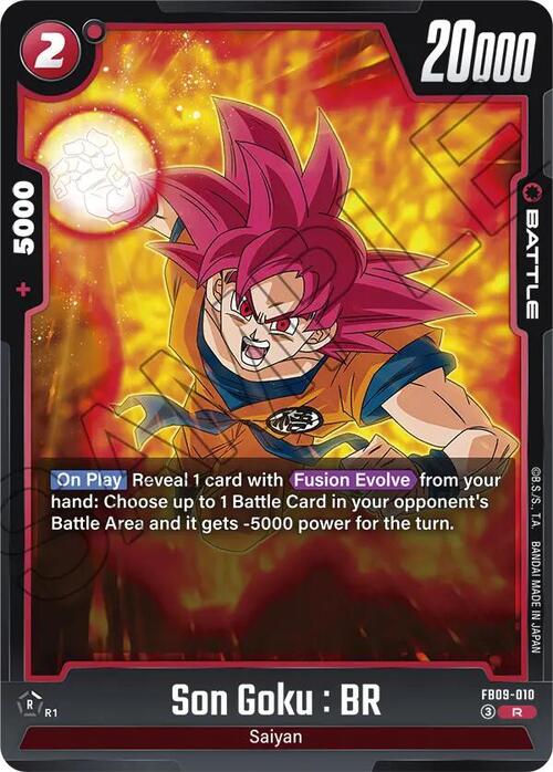 Son Goku : BR Card Front