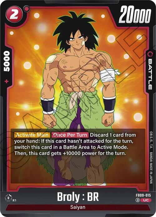 Broly : BR Card Front