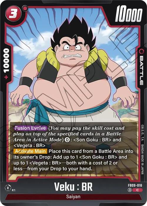 Veku : BR Card Front