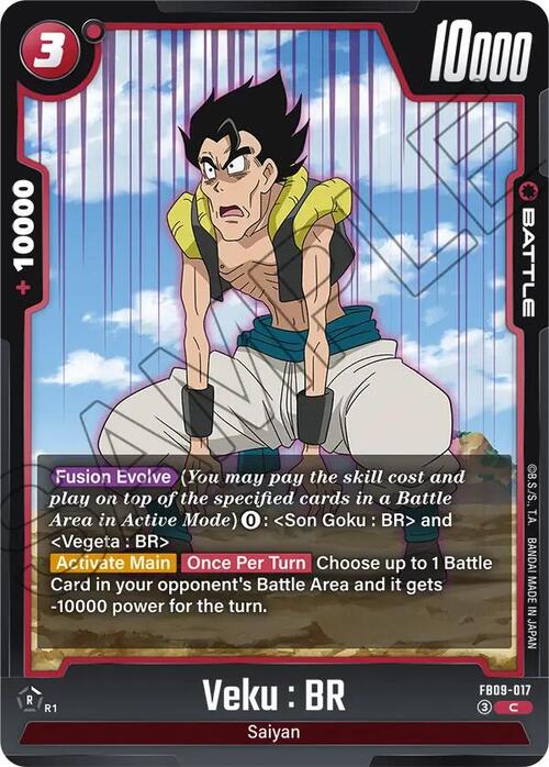 Veku : BR Card Front