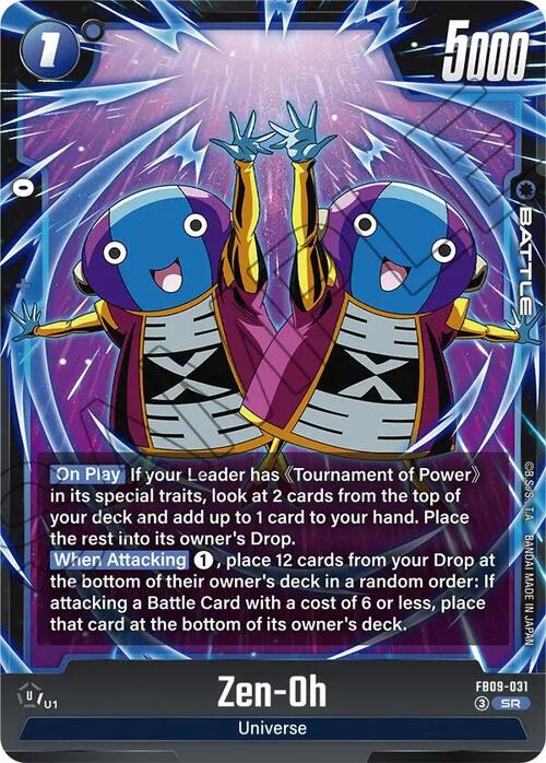 Zen-Oh Card Front