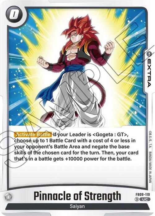 Pinnacle of Strength Card Front