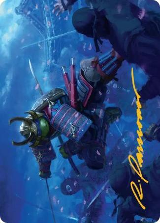 Art Series: Leonardo, Sewer Samurai Card Front