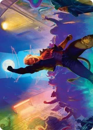 Art Series: Sally Pride, Lioness Leader Card Front