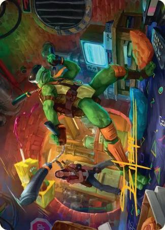 Art Series: Michelangelo, Game Master Frente