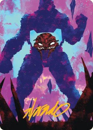 Art Series: Krang, Utrom Warlord Card Front